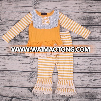 Yawoo 2018 new fashion baby girl outfits newborn baby clothes sets 100% organic cotton baby clothes