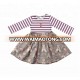 China suppliers wholesale girls cotton fabric dress boutique kids clothing baby