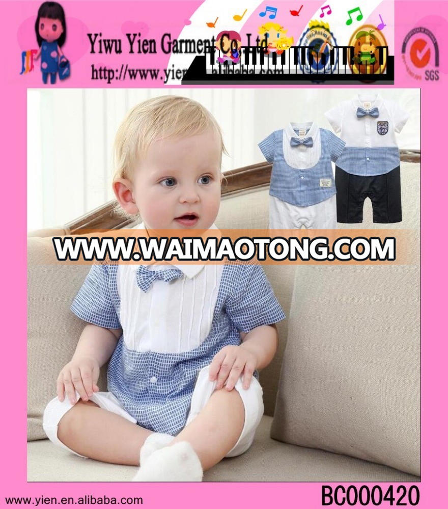 2016 summer hot sale organic baby clothing short sleeve newbaby cheaper baby clothing thailand